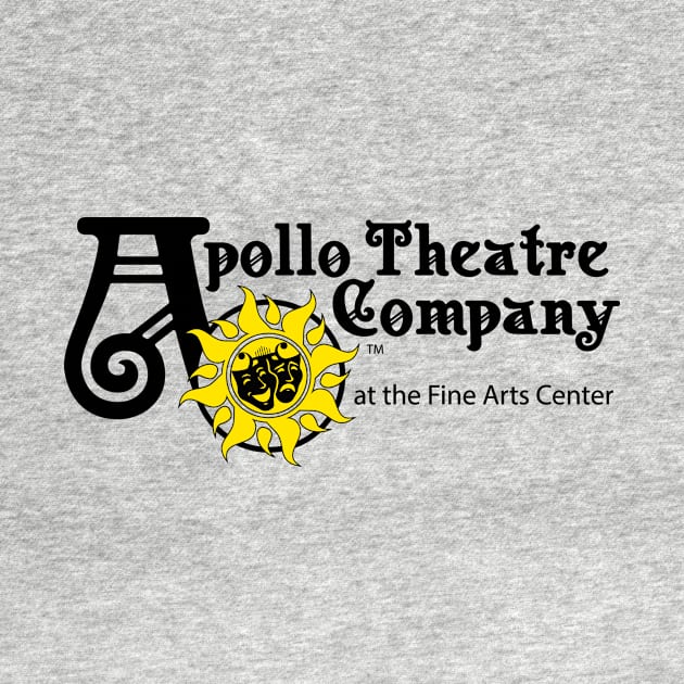 Apollo Theatre Black Logo by Fine Art Center Swag